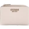 GUESS Laurel Zip Around Card Case Bone