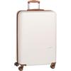 travelite valigia rigida a 4 ruote grande 96 litri, serie bagagli BALI: Trolley rigido in ABS con chiusura a combinazione TSA, 77 cm