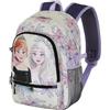 Disney Frozen 2 Emotion-Zaino Fight FAN 2.2, Beige, 31 x 44 cm, Capacità 24 L