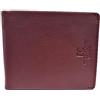 COVERI COLLECTION Portafoglio Uomo in Vera Pelle Slim completo con Portadocumenti e Carte di Credito. Scatola Regalo Marchio Enrico Coveri ART. 760-41 (BORDO')