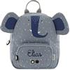 Upstitch Studio Trixie: Zaino e Borraccia per Bambini, Personalizzato per l'Asilo e Chitarra, Set con Nome Singolo, Elefante, Rucksack Small