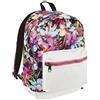 Seven ZAINO INVICTA - RISE - Flowers Patch - tasca porta pc padded - americano 28 LT
