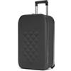 Rollink Trolley Flex Vega Cabin Size INT 21 Black 2 RUOTE, Nero, ROLLINK FLEX VEGA BLACK S UNISEX KIDS