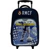 Real Madrid Zaino Scuola con Ruote Real - Collezione Ufficiale