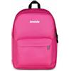 Invicta Zaino Scuola Lab, Rosa, Doppio Scomparto Con Tasca per PC e Tasca per Borraccia, 27 lt, Scuola Media e Superiore, Zaino Ragazza