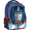 Maricart | Zaino Scuola Elementare per Bambini 32x21x42 cm Zainetto da Bambino con Luci, Suono e 2 Compartimenti con Chiusura a Zip - Transformers
