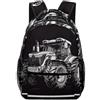 XKASKDFKE Trattore Zaino Donna Agricoltura Per Adolescenti Zainetto Zaini Scuola Borse Da Scuola Per Viaggi Campeggio Casual Daypack