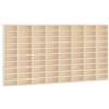vidaXL Vetrina da Collezione in Legno con 80 Scomparti 80x4,5x40,5cm