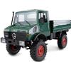 Amewi Mercedes-Benz Unimog Basic 4WD 1:12 RTR verde 2,4 GHz