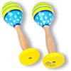 Bontempi- Maracas in Legno, Colori e Disegni Assortiti, 56 2010