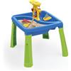 Dolu Sabbia e Acqua Tavolo Creatività 3 in 1 dai 2 anni in su, giocattolo da giardino, tavolo d'acqua per bambini, sandbox con coperchio, tavolo per sabbia e acqua per bambini