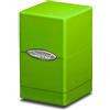 Ultra Pro Deckbox Satinato Torre C6 Card Game (Verde Lime)