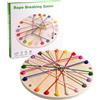 Generico Rope Untangling Game - Strategy Challenge | Logical Thinking Training Toy Interactive Board Games Enhance Parent-child Interaction, Brain Teaser Puzzle Educational Party Desktop Activity Set