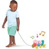 Toomies Tomy Toomies Pull Along Peppa (E73527) - Wibble Wobble Action Peppa Pig, giocattolo da disegno per bambini - Peppa Pig giocattolo con musica e suoni - Plus 18 mesi giocattoli