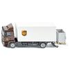 SIKU 1997, Man Lorry with Box Body And Tail Lift, 1:50, Metal/Plastic, ups Design, Lowering Loading Area, incl. Accessories