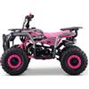 Indalchess Mini Quad I-Bull Benzina 49cc, Tipo ATV per bambini, Rosa, (Miscela di benzina) bambini dai 4 ai 10 anni