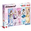 Clementoni- Miracle Tunes Supercolor Puzzle Tunes-104 Pezzi Maxi, Multicolore, 23736