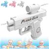 Generico Prank Water Gun - Reverse Spray Design, Compulsive Two-Way Water Gun, Prank Squirt Gun Can Spray From Front and Back, The First Choice for Pranks for Pool Party (White)