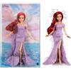 Mattel Disney Collector Ariel La Sirenetta Bambola con espositore ispirato al film Disney 35th Anniversary