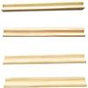 Generico Wooden Domino Tray Set - 4 Portable Holder Trays, Mahjong Stand Accessory | Team Building Games, Tournament Play, Outdoor Bar Entertainment, Kids Adults Travel, Mexican Train Dominoes, Easy Setup