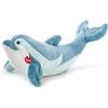 Trudi 26719 - Delfino Ray, 54 cm, Azzurro/Blu