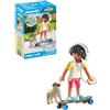 PLAYMOBIL Chłopiec z psem (71612)