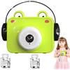 Generico Giocattoli a bolle, Creatore di bolle | Creatore automatico di bolle a tema animale | Giocattoli automatici a bolle con soluzione di ricarica facile da 60 ml, soffiatore portatile con luce LED