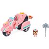 Paw Patrol La Pat&apos, Patrouille Pat' Patrouille Paw Patrol, Liberty's Movie Toy Car con Action Figure da Collezione, Giocattoli per Bambini dai 3 Anni in su, Colore Argento, 778988412701