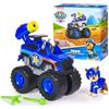 Paw Patrol: Rescue Wheels, Auto di pattuglia di Chase, Veicolo Giocattolo con lanciamissili e Action Figure collezionabile, Giocattoli per Bambini e Bambine da 3 Anni in su