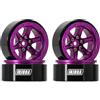 INJORA Cerchi Beadlock 1.3 Offset Negativo in Alluminio per Upgrade TRX4M SCX24 1/24 1/18 RC Crawler Car