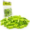 BRICK Flip LEGO 2x4 Mattoncini Classic, Lime (verde), 100 pezzi - Parti singoli nella confezione grande, mattoni basici | Basic Bricks (3001)