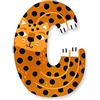 Vilac - Lettre C M, Carlslund Puzzle in Legno, Multicolore (85003)