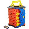 Hot Wheels, Hot Wheels Roll Out Raceway Track Set, Storage Bucket Unrolls into 5-Lane Racetrack for Multi-Car Play, Connects to Other Sets