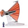 Star Wars Micro Galaxy Squadron Light Armor Class ASAJJ VENTRESS'S GINIVEX Starfighter - Veicolo da 7,6 cm con micro figura Asajj Ventress da 2,5 cm