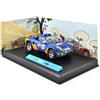 Générique Michel Vaillant Le Mans CAIRO - 1/43 IXO VOITURE + FIGURINE + DECOR V4