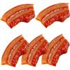 VICASKY Cinque Pezzi di Carne Striata in Resina Decorativa | Oggetto Realistico, Colore Vivido, per Hotel e Soggiorno, Scena da Esposizione