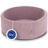 KiddyMoon Piscina 90X30cm/Senza Palline In Schiuma Rotonda Morbida Per Bambini