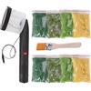 Generic Macchina per Erba statica Floccatrice elettrostatica Modello di Treno Floccaggio per Calibro paesaggistico, 8 Sacchetti di Polvere d'erba