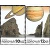 Prophila Collection Danimarca - Isole Faroe 675-676 (Completa Edizione) MNH ** MNH 2009 Europa: Astronomia (Francobolli per i Collezionisti) Spazio