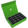 Feldherr Magnetic Box Verde Compatibile con 16 Miniature di Ciotole di Sangue - Edizione 2016