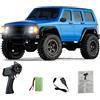 TOUCAN RC HOBBY 1/18 4x4 RC fuoristrada veicolo radiocomandato, crawler, modello C8809, 3 marce, motore a spazzola 370, 20-A-ESC, controllo 100 m, pronto all'uso come regalo speciale