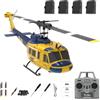 Meiurlex RC ERA C032 UH-1 Huey RC elicottero, 6 canali, elicottero telecomandato 1/48 scala Heli, volo acrobatico 3D e aereo RC ad alta precisione per adulti principianti