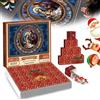 Fadaing Puzzle da 1000 pezzi - Presepe Nativity Scene Jigsaw Puzzle Avvento Calendario dell'Avvento 2023 Natale Puzzle Presepe Calendario dell'Avvento Regali per adulti bambini (1,1)