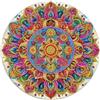 OJASDBDJE Mandala Flower 1000 Pezzi Jigsaw Puzzle Rotondo Per Adulti O Bambini Puzzle Creativo Arte Ecofriendly 1000pcs (67.5x67.5cm)