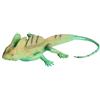 FLORMOON Figure animali realistiche basilisco verde modello di azione scientifica apprendimento giocattoli educativi regalo di compleanno topper per torta per bambini