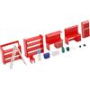 CoudarTitie Accessori per Diorami in 1/64, Scenari in Miniatura, Simulazioni per Decorazioni Fotografiche E, Set di Sedie E Panche
