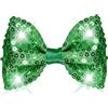 W WIDMANN MILANO Party Fashion - Papillon LED con paillettes, accessorio da festa luminoso per discoteca e carnevale