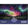 UXINYOUME 1000 Pezzi Aurora boreale in Norvegia Puzzles Sfide Divertenti Decora La Casa Classici Nordlys Puzzle Giochi Edugattoivo Per Adulti E Bambini Da 12 Anni 70x50cm/1000pcs