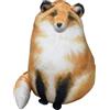 TOPLITHE Cuscino in peluche con gatto di Pallas 3D, cuscino con volpe procione Animali di peluche Simpatico peluche Decorazioni for la casa Regalo for Compleanno Natale San Valentino (Size : Fox)