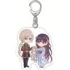 MayDee Portachiavi Il Mio Matrimonio Felice Anime Kamisama Kiss Acrilico Portachiavi Libro Borsa Auto Ciondolo Chiave Regalo per I Fan, Anime Figure Accessori (A)